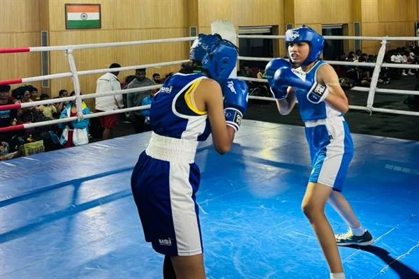 टैलेंट सर्च बॉक्सिंग रिंग का विज्ञप्ति चित्र